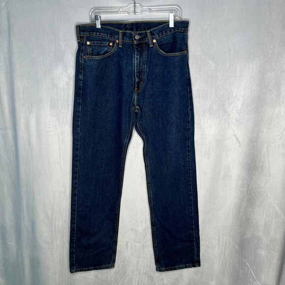 Levi Strauss Jeans Dark Wash 505 Pants 34x32